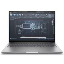 Image of HP ZBook 8 G1i 16 Laptop Intel Ultra 7 255H 32GB 1TB SSD RTX 500 Ada 16" W11 Pro