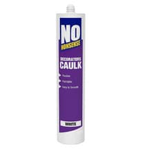 Image of No Nonsense Flexible Decorators Instant Acrylic Caulk White Filler Sealant 310ml