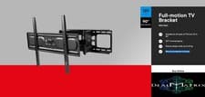 Image of One For All Full Motion TV Bracket Swivel (120°) Tilt (20°) Wall Mount 32-90"