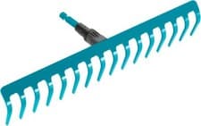 Image of GARDENA 3179-U combisystem rake: width rake with 16 tines ideal garden accessor