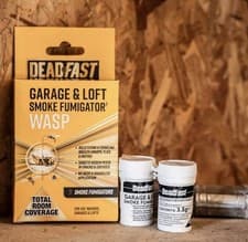 Image of 2PK DEADFAST GARAGE LOFT SMOKE FUMIGATOR KILLS ALL FLYING CRAWLING INSECTS WASPS
