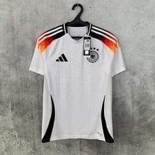 Image of GERMANY 2024 2025 HOME FOOTBALL SHIRT ADIDAS NATIONAL TEAM JERSEY SIZE S