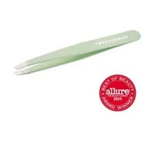 Image of Tweezerman Pale Green Mini Slant Tweezer - Boxed&Sealed