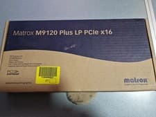Image of Brand New Boxed Matrox M9120-E512LPUF (512 MB) PCIe X16 Graphics Card