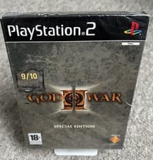Image of God Of War II (2) Special Edition, PS2 UK PAL - New & Factory Sealed - VERY RARE