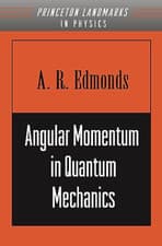 Image of Angular Momentum in Quantum Mechanics (Investigations i - Paperback NEW Edmonds,