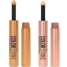 Image of Maybelline Color Strike Cream To Powder Eye Shadow Pen Choose Shade Beige Gold
