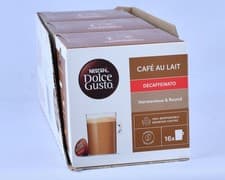 Image of Decaf Coffee Pods Nescafé Dolce Gusto Cafe Au Lait Coffee - 3 x 16 Coffee Capsul
