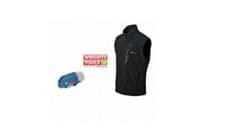 Image of Bosch GHV 12-18V XA Battery Heated Bodywarmer Black 2XL no batts