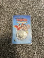 Image of Banjo Kazooie Collectible Coin Limited Edition Official Metal Character Badge