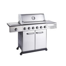 Image of Outback Jupiter 6 Burner Gas BBQ Hybrid  - Stainless Steel OUT371208