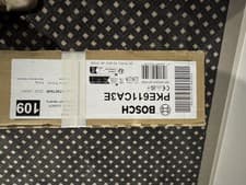 Image of Bosch PKE611CA3E Hob 600mm Frameless Electric - Black [ID6011079363]