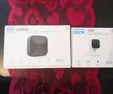 Image of Blink Wireless Outdoor And Blink Mini Camera System Wireless Weather Resistant