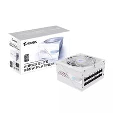 Image of Gigabyte PSU 850W 80 Plus Platinum ATX 3.1 Fully Modular GP-AE850PM PG5 ICE