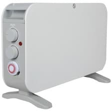Image of 2kW Convector Heater With Timer Thermostat Bush DF2361 Good