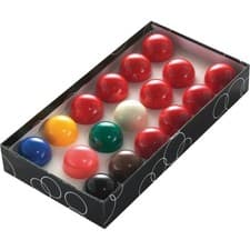 Image of PowerGlide Snooker Balls (Pack Of 22)5.5cm Red/Multicoloured RD2051