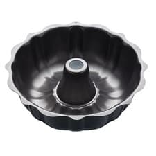 Image of MasterClass Non-Stick Fluted Cake Pan, Round 25cm