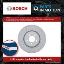 Image of Brake Disc Single Vented Front 370mm 0986479E10 Bosch 34106797603 BD2674 Quality