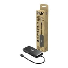 Image of Club3D CSV-2551 8-in-1 Docking Station, 1x HDMI, 1x DP, 8K 30Hz, 1x USB Type-C,