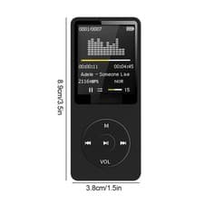 Image of Portable Bluetooth MP4/MP3 Lossless HIFI Music Player Media FM Radio Recorder
