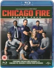 Image of CHICAGO FIRE SEASON 4 - Region B Blu Ray *BRAND NEW*