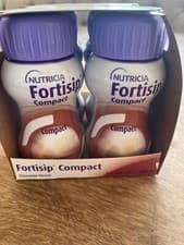 Image of Nutrica Fortisip chocolate Compact Protein Drink - 125ml (4 Pack)