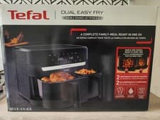Image of NEW Tefal Dual Easy Fry 8.3L Air Fryer - EY901N40 - Unused with Factory Seals