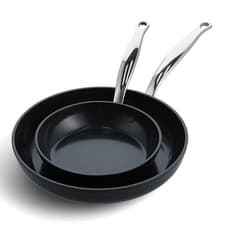 Image of GreenPan Barcelona Pro Frying Pan Set 20cm 28cm Aluminium Quality Cookware