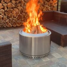 Image of Extra Large Smokeless fire pit and base, Firepit | Unbranded Yukon stove