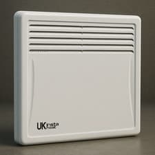 Image of Electric Heater Wall Mounted Slim Convector Digital Timer 1Kw