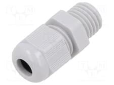 Image of Cable gland light grey M12 IP68 polyamide without nut 1.5