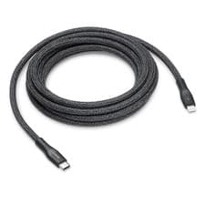 Image of Belkin BoostCharge 10ft 3m USB-C Lightning Cable MFi-Certified for iPhone Black