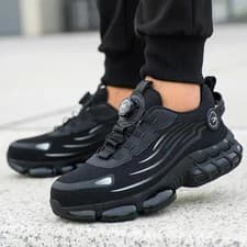 Image of Safety Trainers Safety Shoes Steel Toe Cap Trainers Work Shoes Men Women