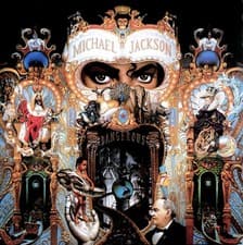 Image of Michael Jackson - Dangerous - Red & Black Swirl 2 x Vinyl LP