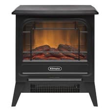 Image of DIMPLEX MICROSTOVE OPTIFLAME BLACK 1.2KW COMPACT
