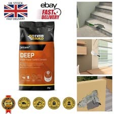Image of Fast Curing Everbuild Jetcem Sand & Cement - 2kg for Internal & External Repairs
