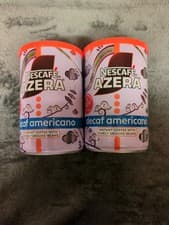 Image of 2 x NESCAFE AZERA DECAFF AMERICANO instant coffee - 90g Limited Edition Tins