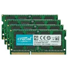 Image of Crucial 32GB 16GB 8GB PC3L-14900S 2Rx8 DDR3L 1866MHz SODIMM 204Pin Laptop RAM UK