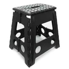 Image of Step Stool Folding Foldable Handy Easy Store Stepping Up Sitting Down HOME 39CM