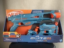Image of Nerf Elite 2.0 Loadout 3-Blaster Pack 3 Nerf Guns And Ammo