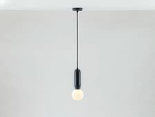 Image of 4x Charcoal grey pendant ceiling lights (new) G9 dimmable