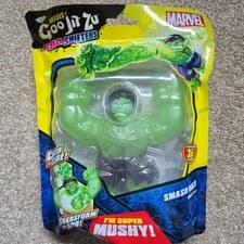Image of Heroes of Goo Jit Zu Glow Surge Hero- Marvel Superheroes Hulk