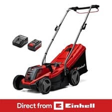 Image of Einhell Cordless Lawnmower 33cm With Battery And Charger 18V PXC GE-CM 18/33 Kit