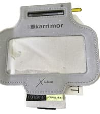 Image of KARRIMOR XLITE REFLEKT GREY RUNNING SPORT ARMBAND iPHONE 5 HOLDER TOUCH SCREEN