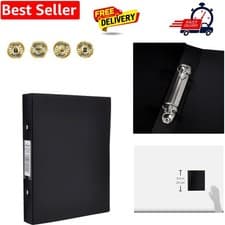 Image of A5 Ring Binder, Black, 25 mm 2 O-Ring Diameter, Budget, 13428BK
