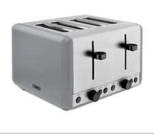 Image of Tower Sera 4 Slice 1800W Toaster in Matte Grey with Black Trim T20086GRY