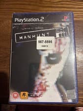 Image of RARE Factory Sealed Brand New Manhunt, PlayStation 2 , 18+, Rockstar games