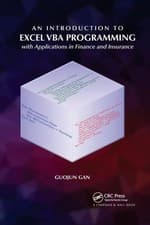 Image of Gan - An Introduction to Excel VBA Programming  with Applications in F - X555z