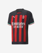 Image of AC Milan Home Shirt Puma Men's Football 22/23 Pro Top - New