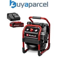 Image of Einhell Professional SILENZZO 18/160 18v Cordless Battery Air Compressor + 4ah